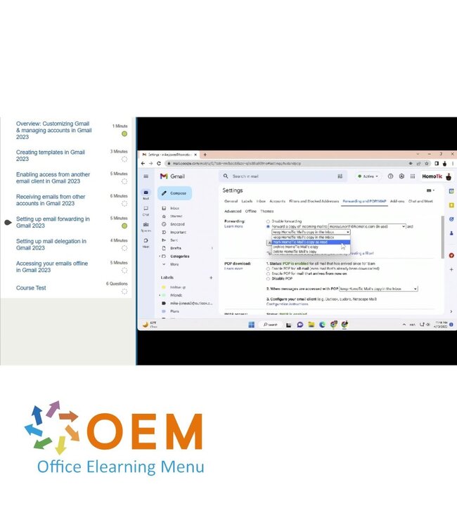 Google Google Gmail Cursus E-Learning
