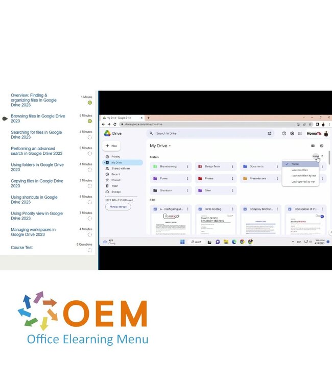 Google Google Drive Course E-Learning