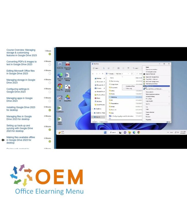 Google Google Drive Course E-Learning