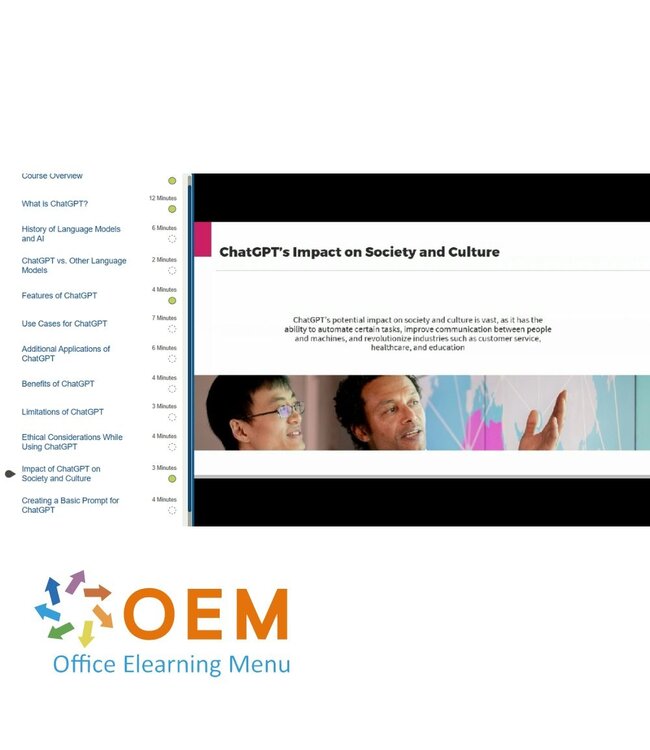 OpenAI / ChatGPT ChatGPT Masterclass Training