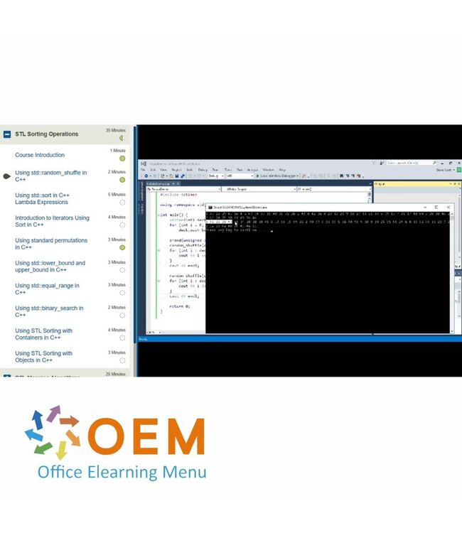 OEM C++ Institute Certified Professional Programmer Training