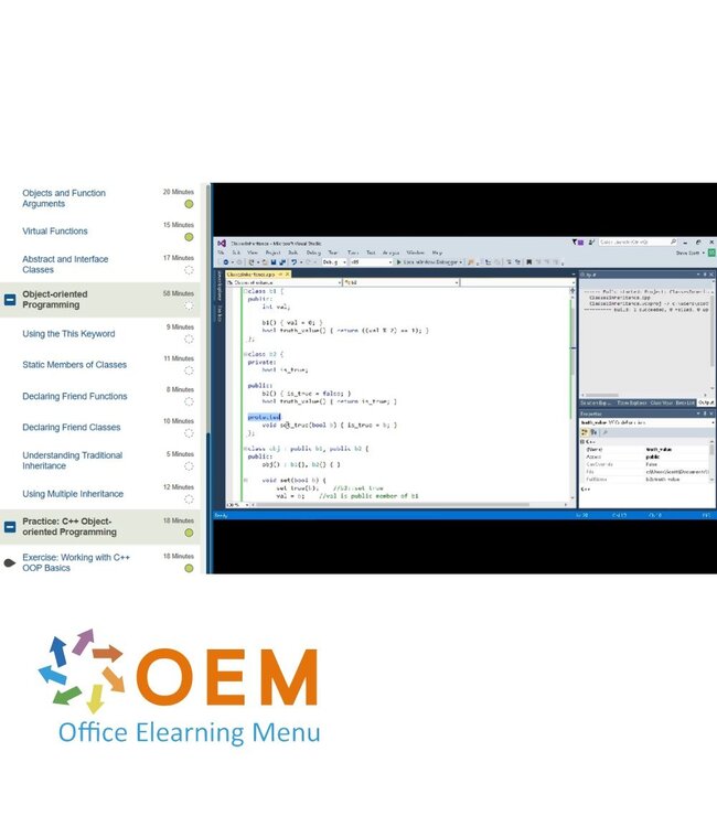 OEM C++ Certified Associate Programmer CPA Training