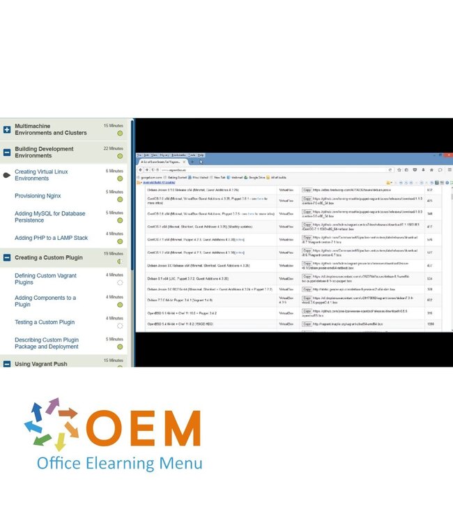 OEM Vagrant Development Environments Training