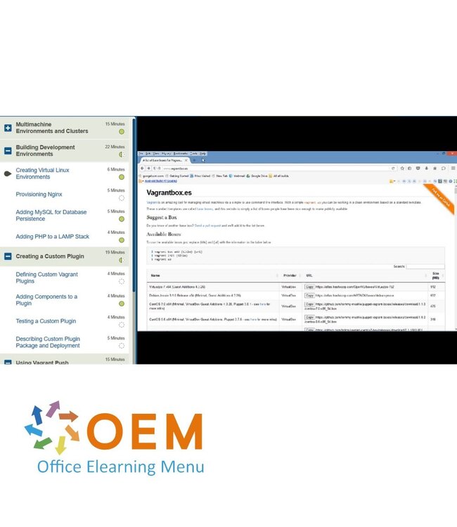 OEM Vagrant Development Environments Training