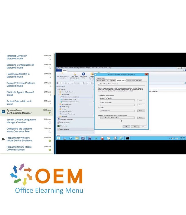 OEM Securing Mobile Devices in the Enterprise Training