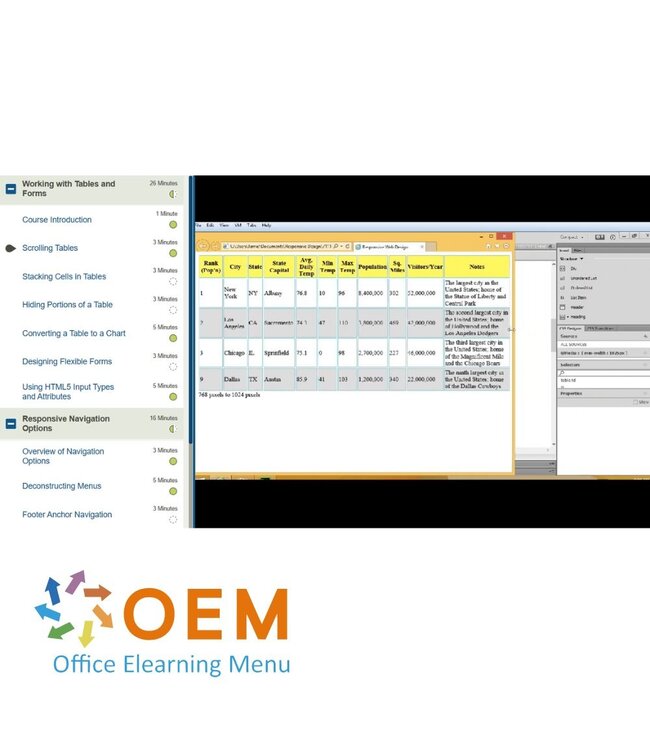 OEM Web Design Essentials - Responsive Training