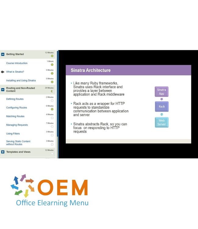 OEM Creating Web Applications with Sinatra Training
