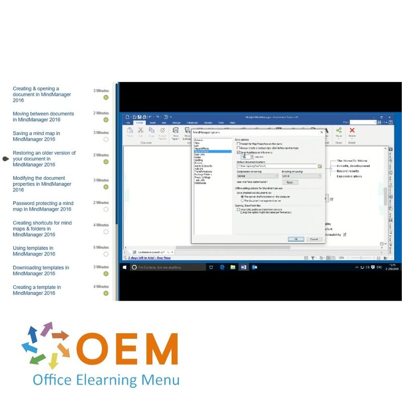 Fundamentals of MindManager 2016 Training