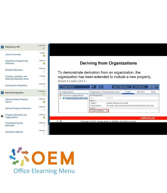 Oracle Oracle Web Commerce ATG Training
