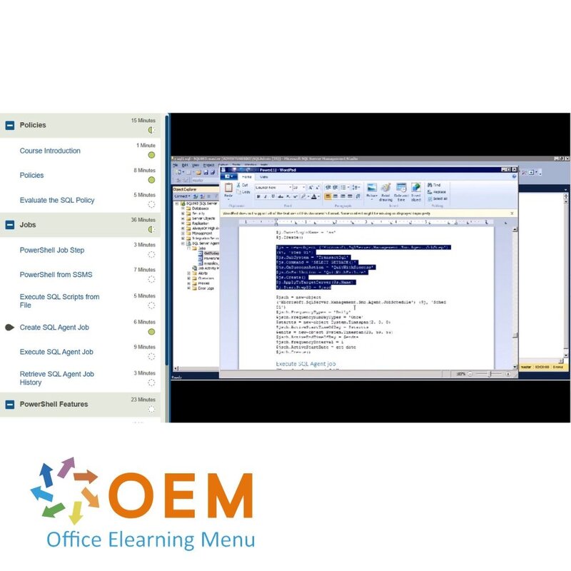 Microsoft PowerShell and SQL Server Training
