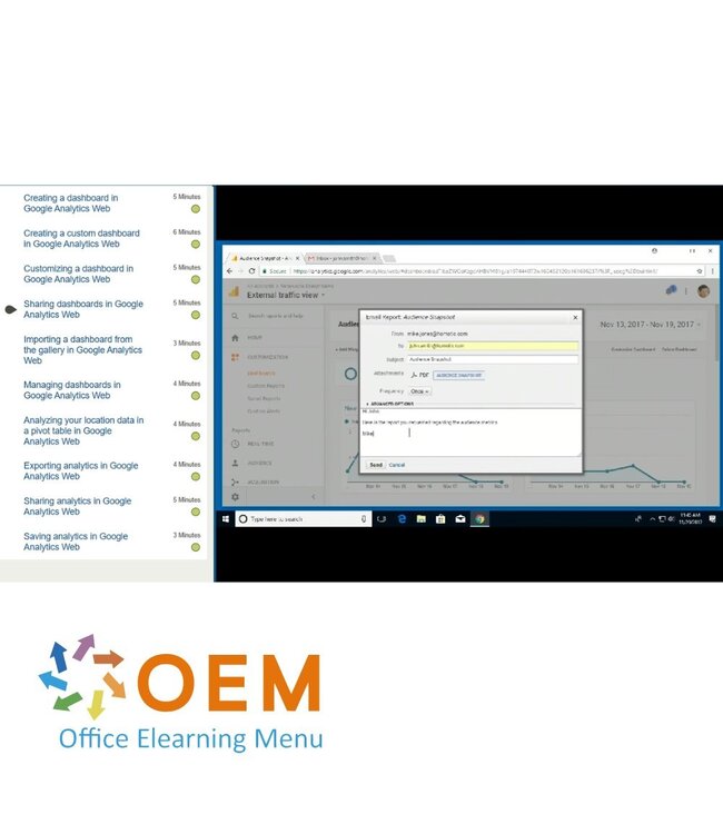 Google Google Analytics for Web Course E-Learning