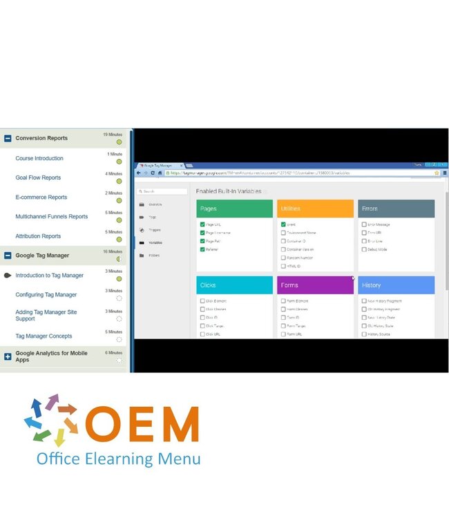 Google Google Analytics Course E-Learning