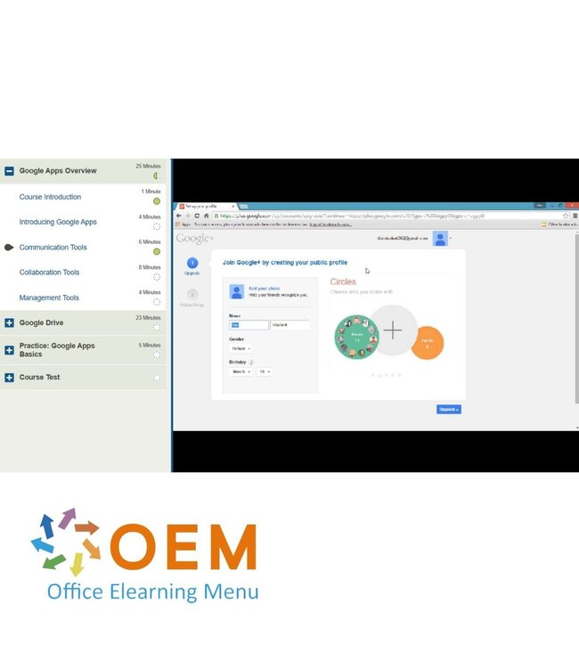 Google Google Apps Cursus E-Learning