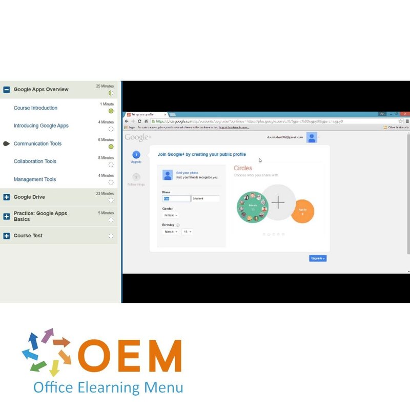 Google Apps Course E-Learning