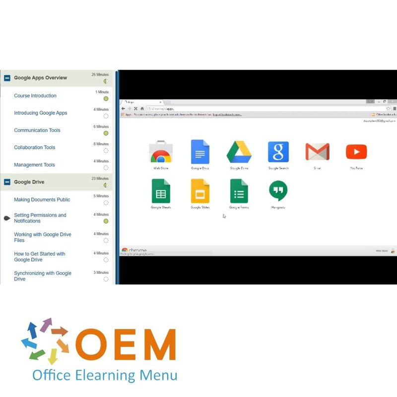 Google Apps Course E-Learning