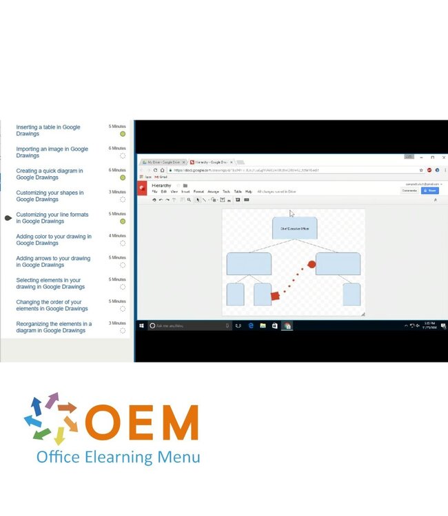 Google Google Drawings Cursus E-Learning