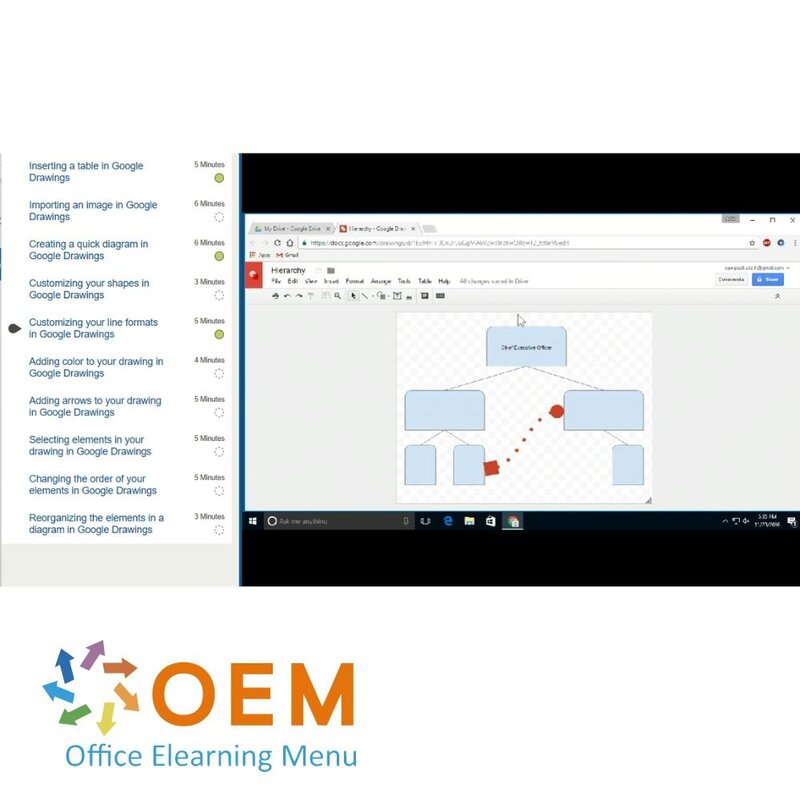 Google Drawings Course E-Learning
