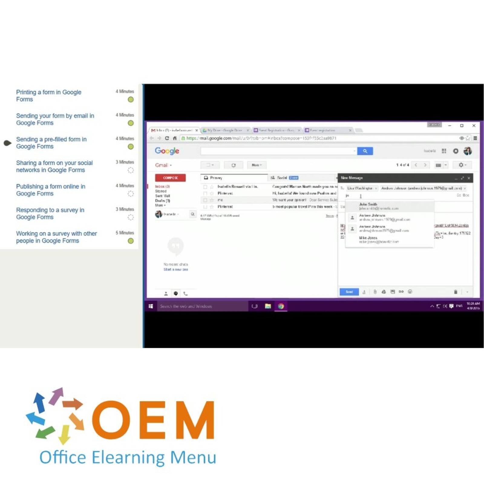 Google Forms Google Forms Course E-Learning