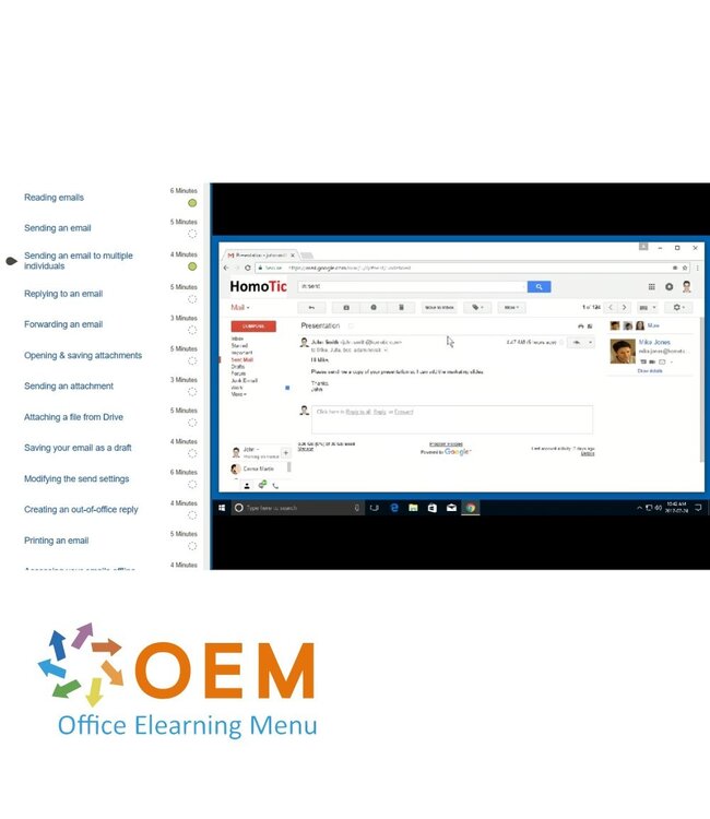 Google Google Gmail Cursus Web UPDATED E-Learning