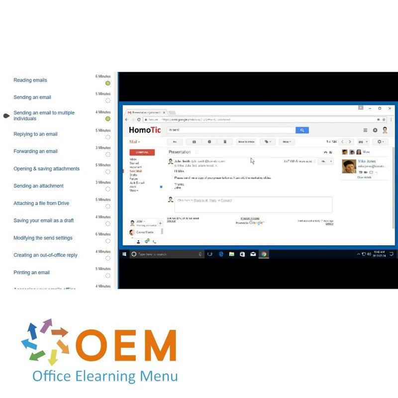 Google Gmail Course Web UPDATED E-Learning
