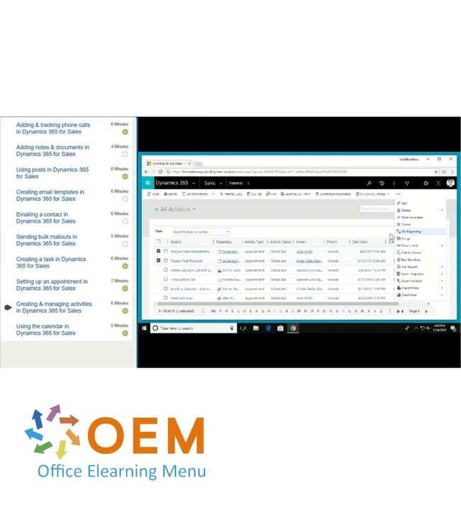 Microsoft Microsoft Dynamics 365 Training