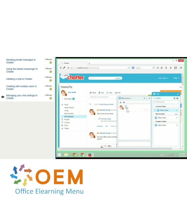 Salesforce Fundamentals of Salesforce Chatter Training