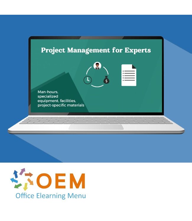 Project Management for Experts Training