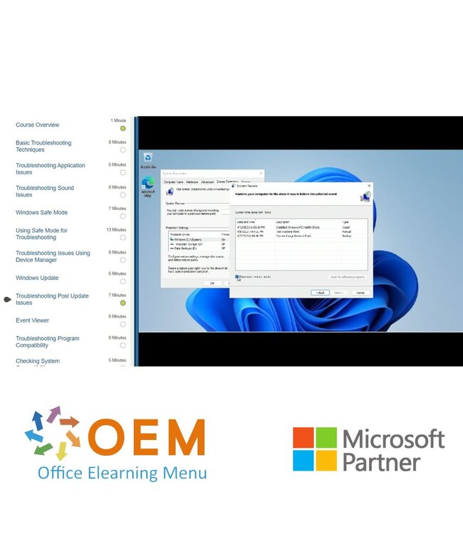 Microsoft Windows Desktop Administration Training