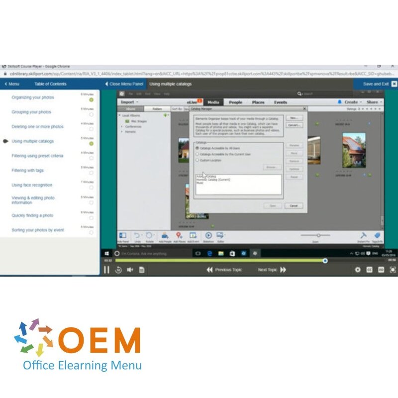 Adobe Photoshop Elements 13 Course E-Learning