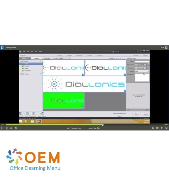 Adobe Adobe Premiere Elements 13 Cursus E-Learning