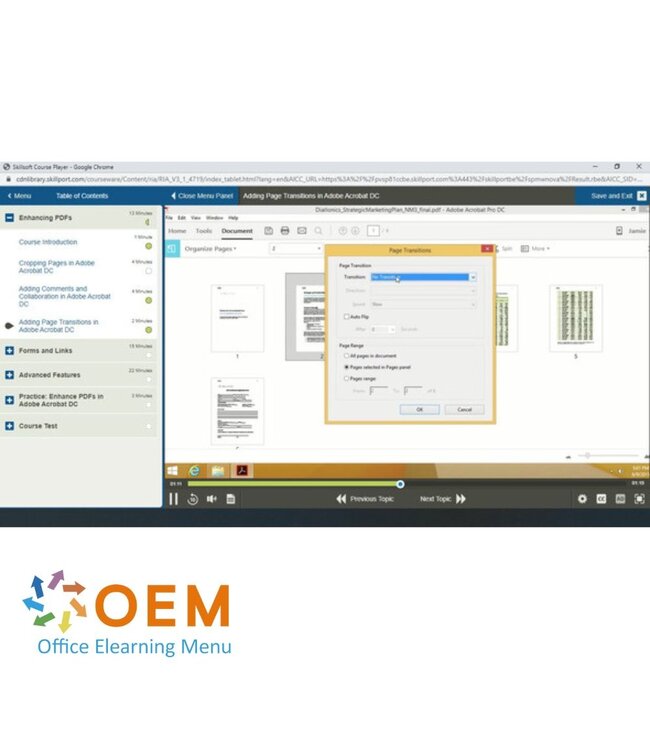Adobe Adobe Acrobat DC Course E-Learning