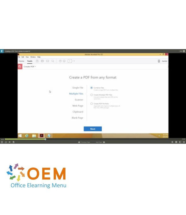 Adobe Adobe Acrobat DC Cursus E-Learning