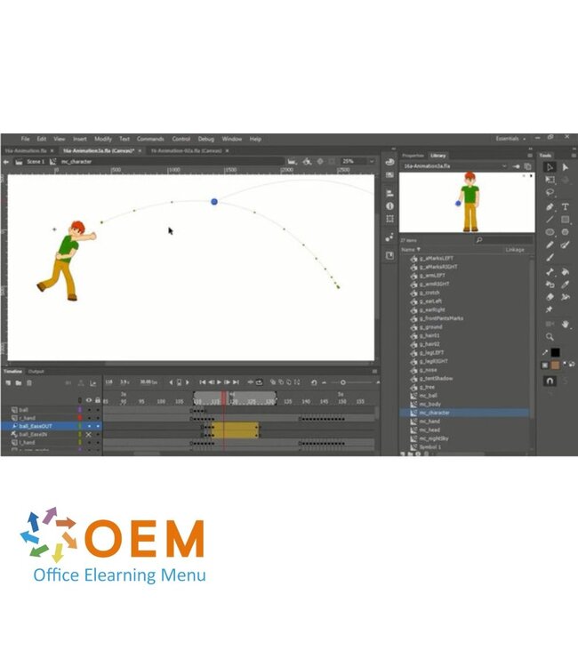 Adobe Adobe Animate CC 2021 Course E-Learning