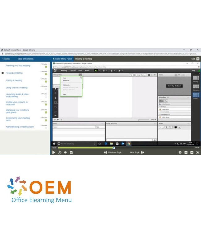 Adobe Adobe Connect Meetings Cursus E-Learning