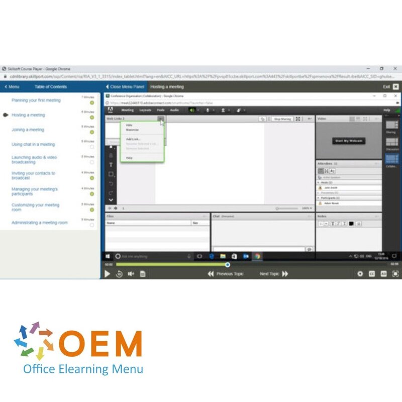 Adobe Connect Meetings Cursus E-Learning