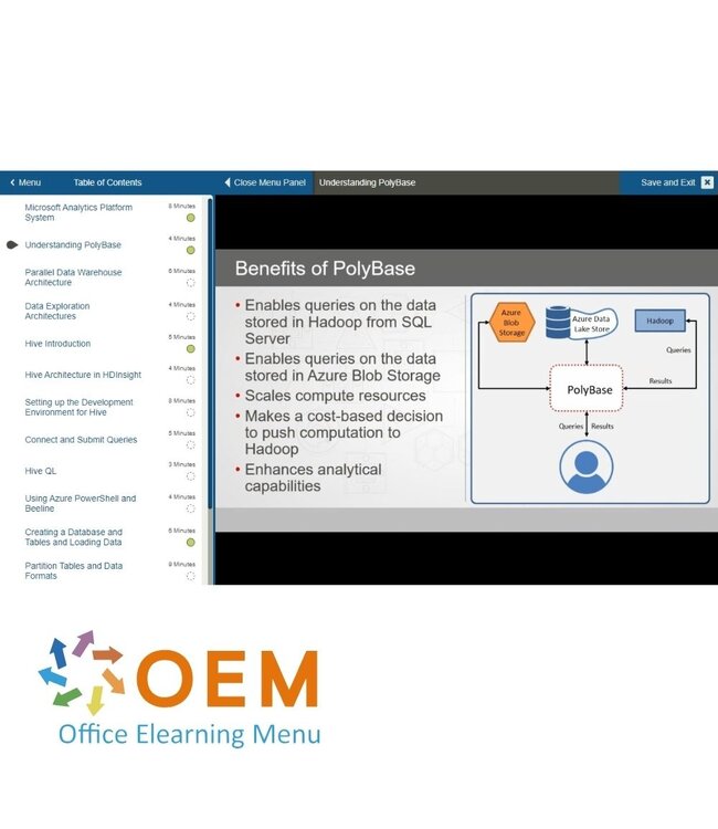 OEM Data Warehousing with Hadoop Training