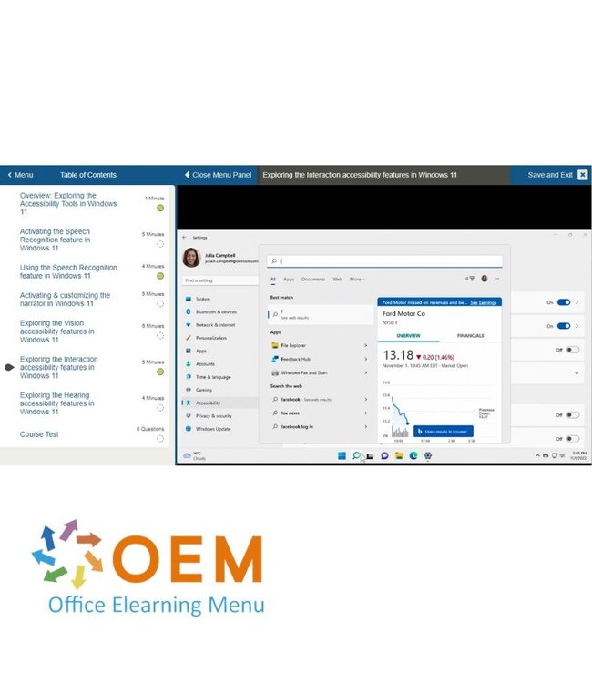 Microsoft Windows 11 E-Learning