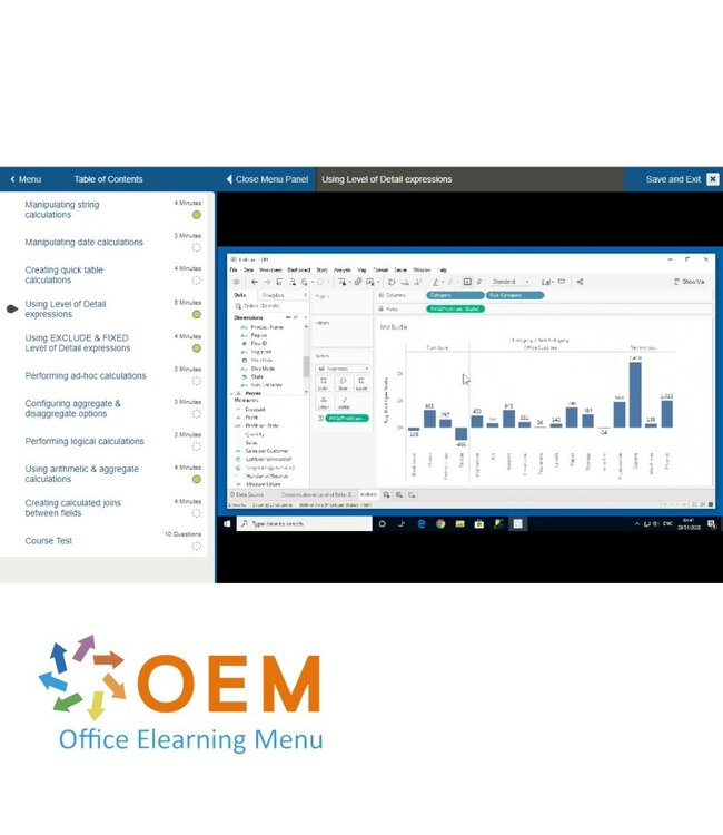 Tableau Tableau Desktop Training