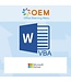 Microsoft Cursus Word VBA Incompany Training