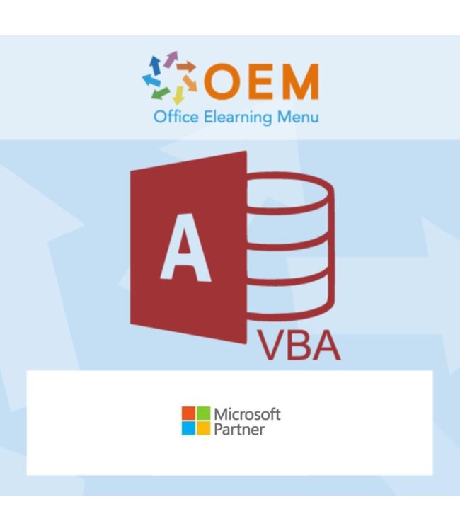 Microsoft Course Access VBA Incompany Training