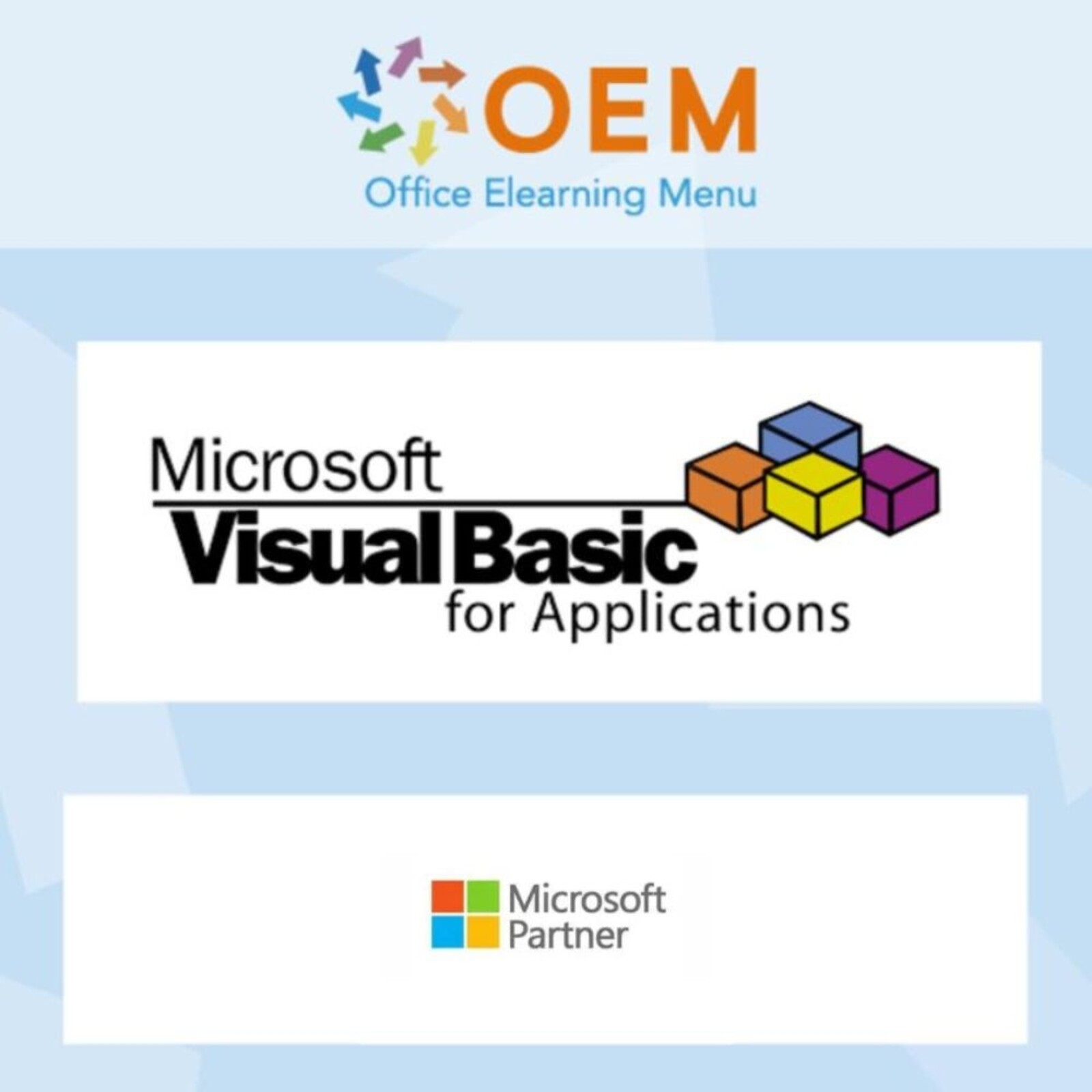 VBA Visual Basic for Applications Cursus VBA Introductie Incompany Training