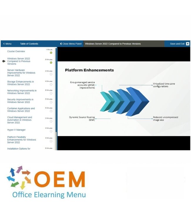 OEM Windows Server 2022 Installation Training