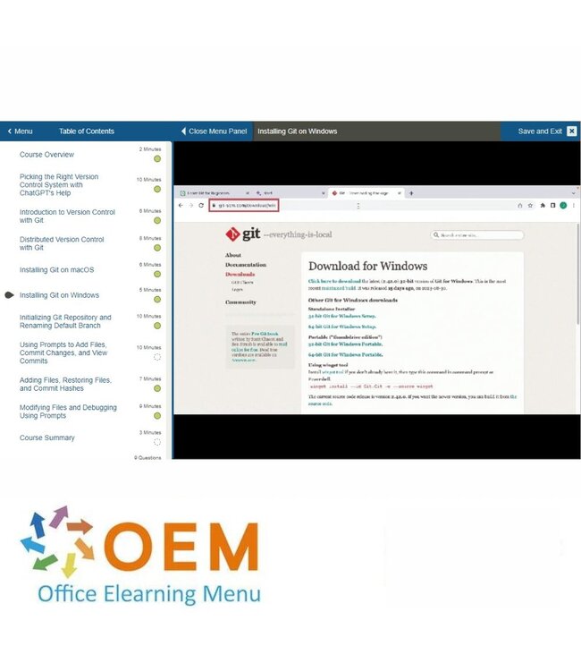 OEM Prompt Engineering for Git Training
