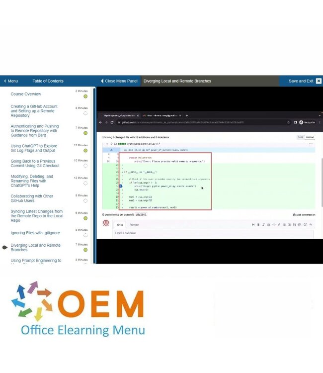 OEM Prompt Engineering for Git Training