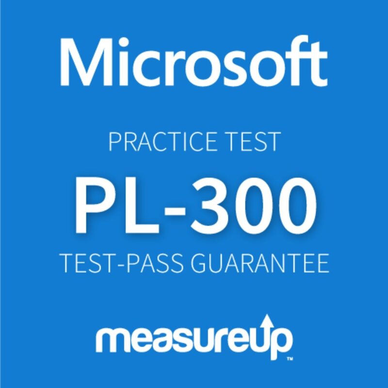 MeasureUp Microsoft Power BI Data Analyst PL-300 Proefexamen