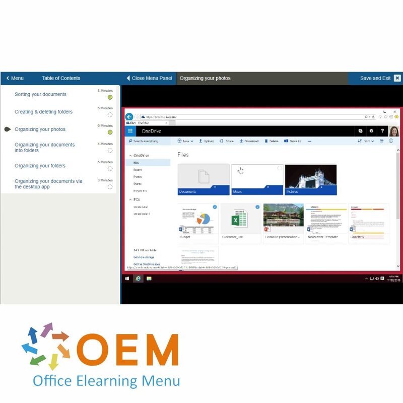 Microsoft OneDrive Course E-Learning