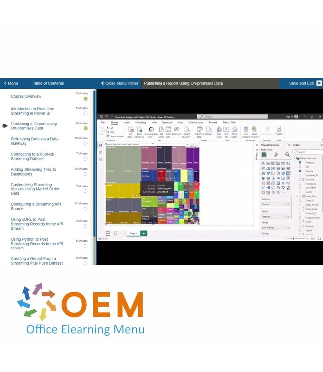 Microsoft Mastering Power BI Training