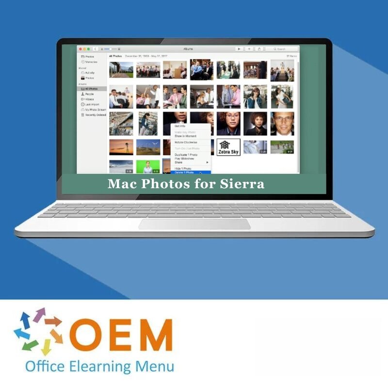 Mac Photos for Sierra Training