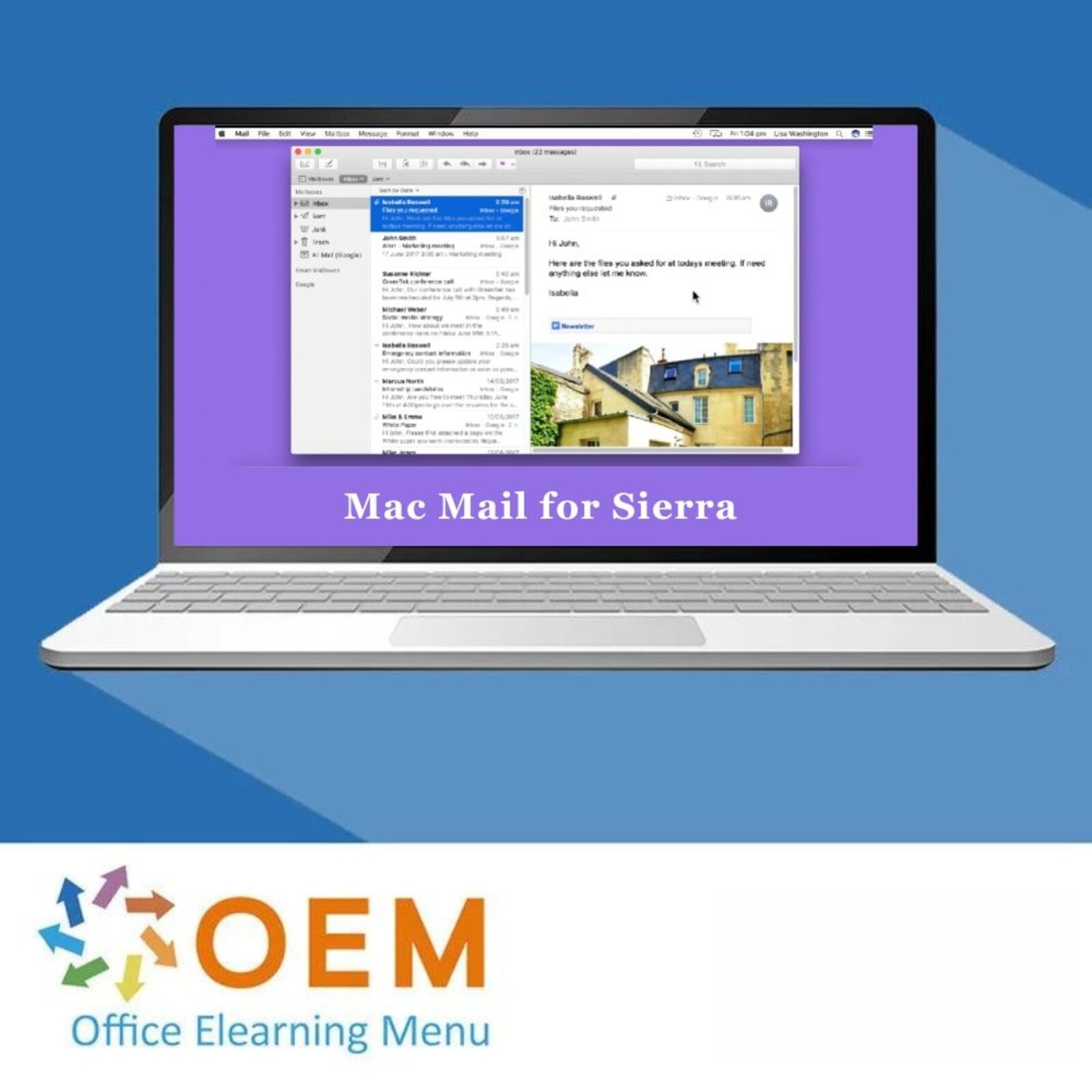 MacOs Mac Mail for Sierra Training