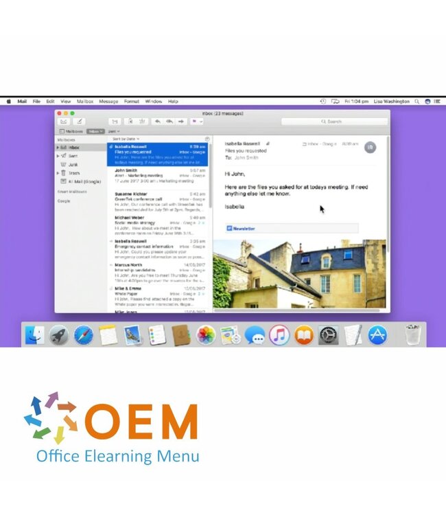 OEM Mac Mail for Sierra Training
